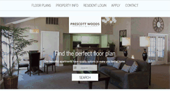 Desktop Screenshot of prescottwoods.com